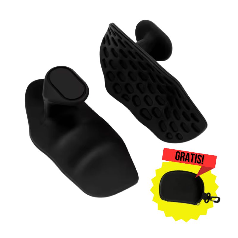 Guante de silicona para mancuernas, barras y poleas